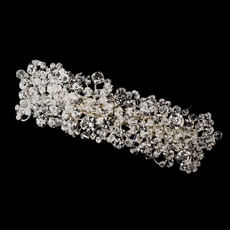 large rhinestone hair barrettes